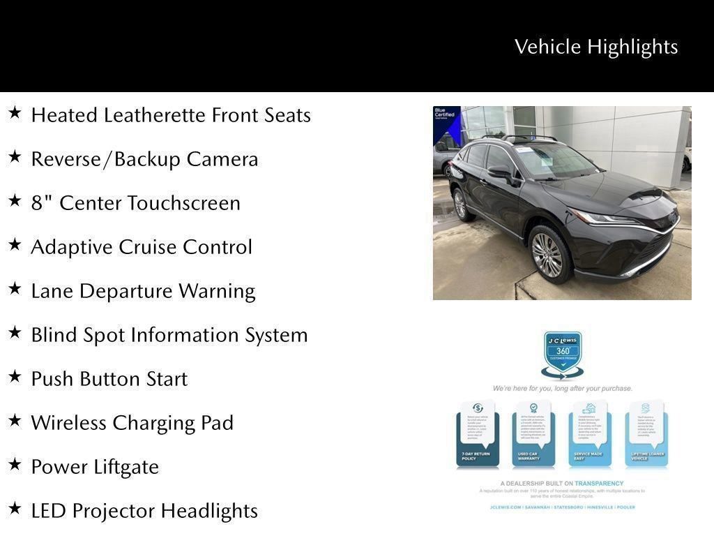 2022 Toyota Venza XLE