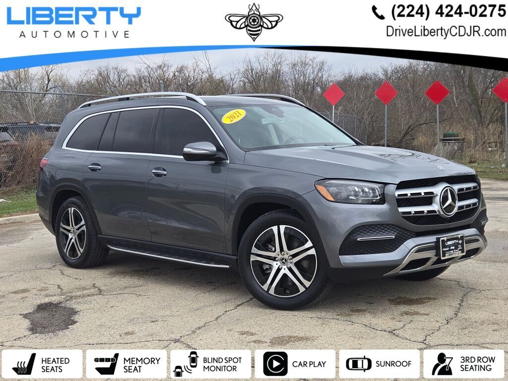 Selenite Gray Metallic 2020 Mercedes-Benz GLS 450 4MATIC SUV / Crossover All-Wheel Drive 9-Speed Automatic