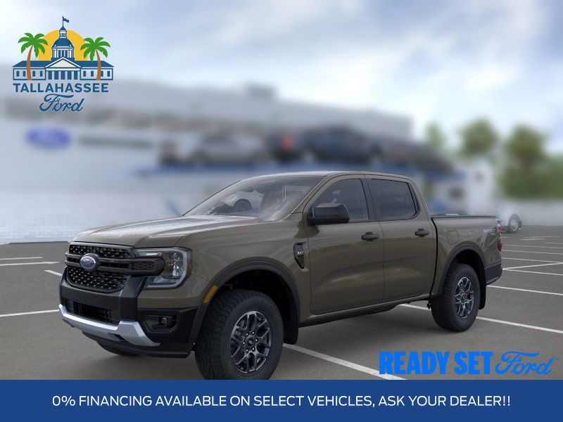 Marsh Gray 2026 Ford Ranger Pickup Truck Four-Wheel Drive Automatic