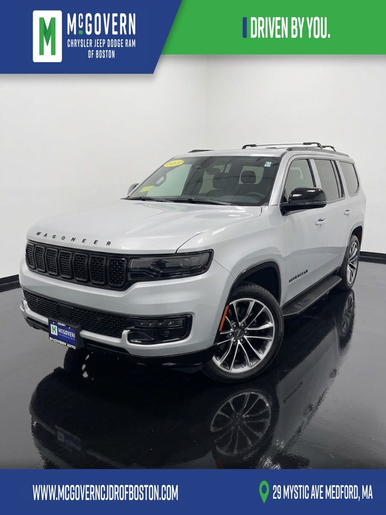 Silver Zynith 2023 Jeep Wagoneer SUV / Crossover Four-Wheel Drive 8-Speed Automatic