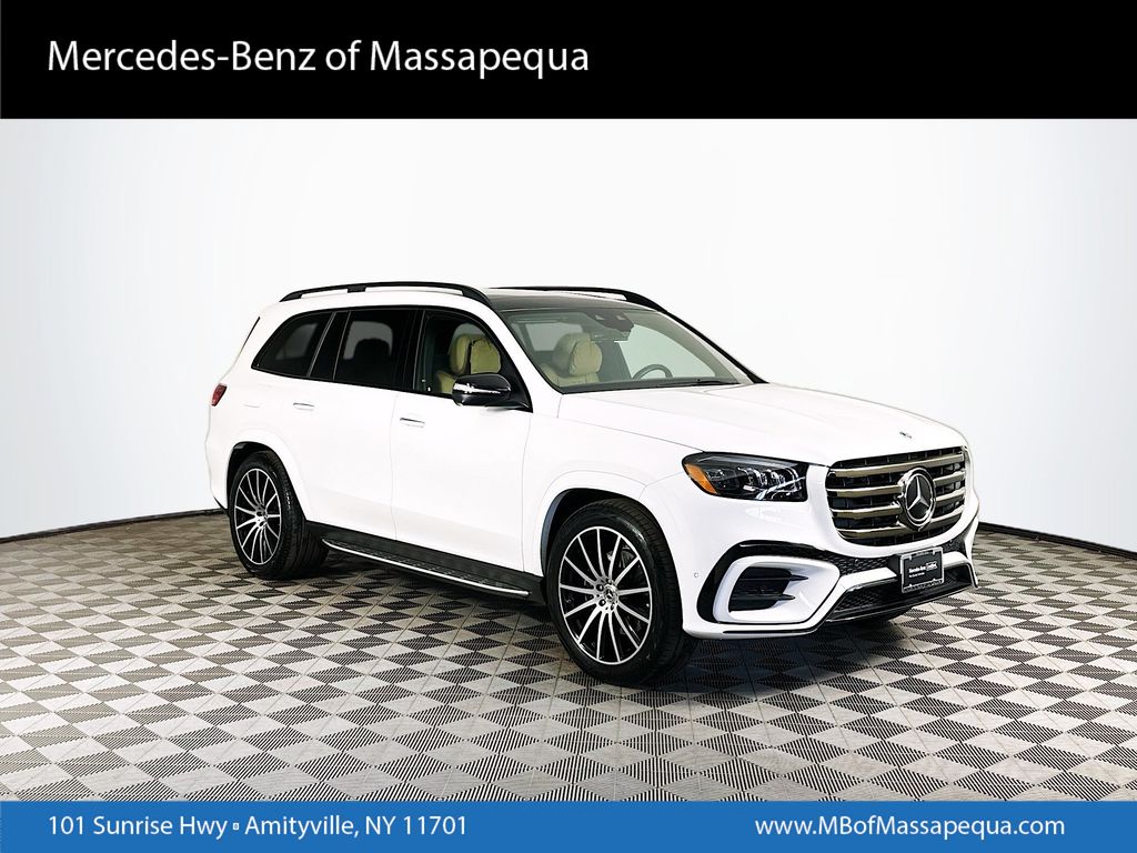 Polar White 2026 Mercedes-Benz GLS SUV / Crossover All-Wheel Drive 9-Speed Automatic