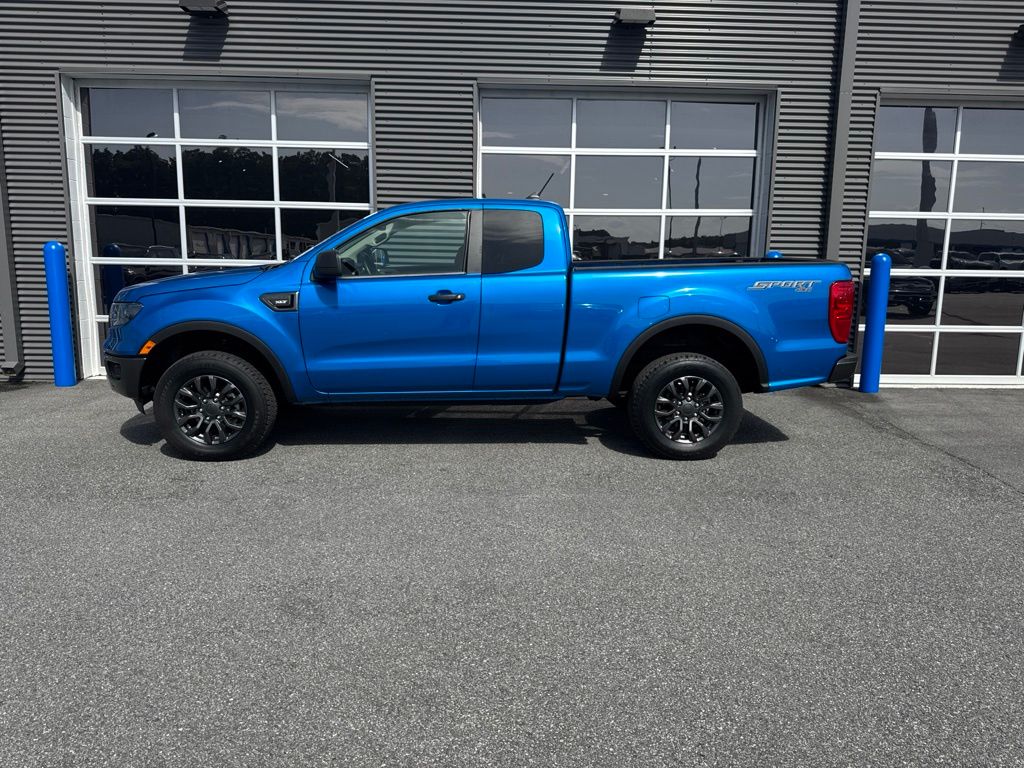 2023 Blue Metallic Ford Ranger XLT 4X4 Truck