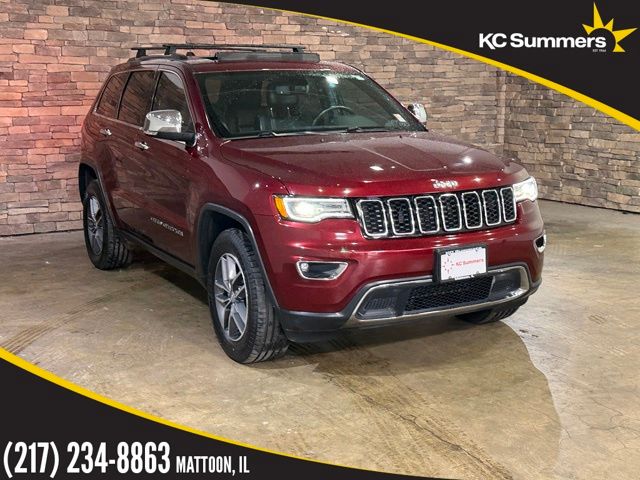 Velvet Red Pearlcoat 2018 Jeep Grand Cherokee SUV / Crossover Four-Wheel Drive 8-Speed Automatic