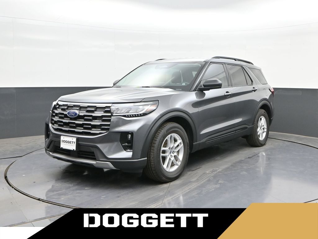 Carbonized Gray Metallic 2026 Ford Explorer SUV / Crossover Rear-Wheel Drive Automatic