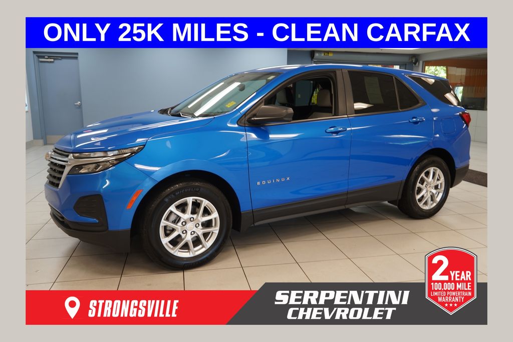 Riptide Blue Metallic 2024 Chevrolet Equinox SUV / Crossover Front-Wheel Drive 6-Speed Automatic Overdrive