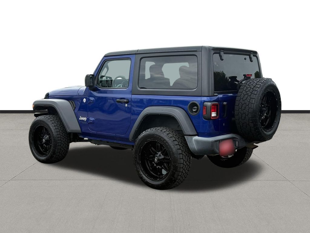 2018 Jeep Wrangler Sport S Blue at DeMontrond Ford