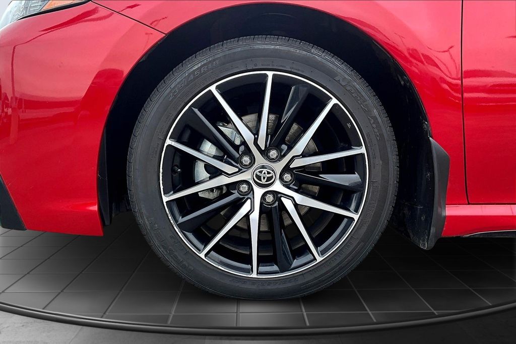 2023 Toyota Camry SE Red at Don McGill Toyota