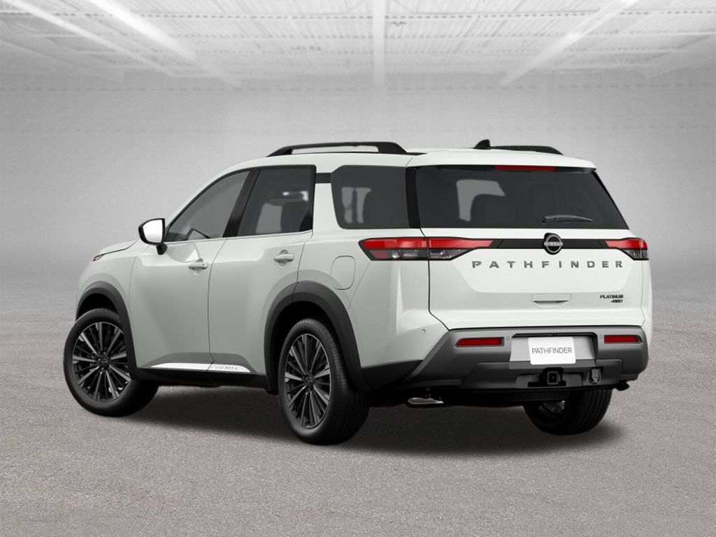 2026 Nissan Pathfinder Platinum White at John Sisson Motors