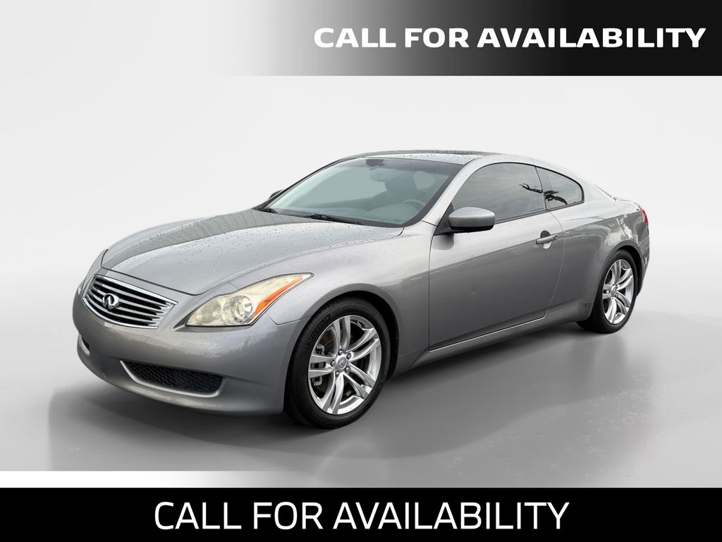 Gray (Platinum Graphite Metallic) 2009 INFINITI G37 Coupe Rear-Wheel Drive 7-Speed Automatic
