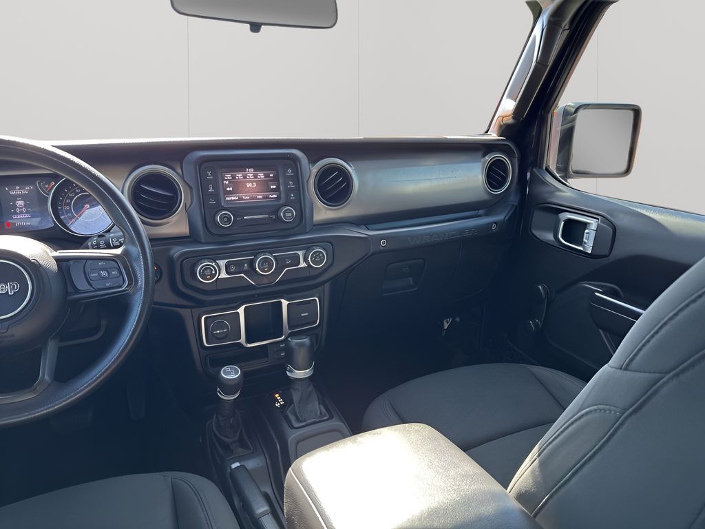 Used 2021 Black Jeep Unlimited Sport image 24