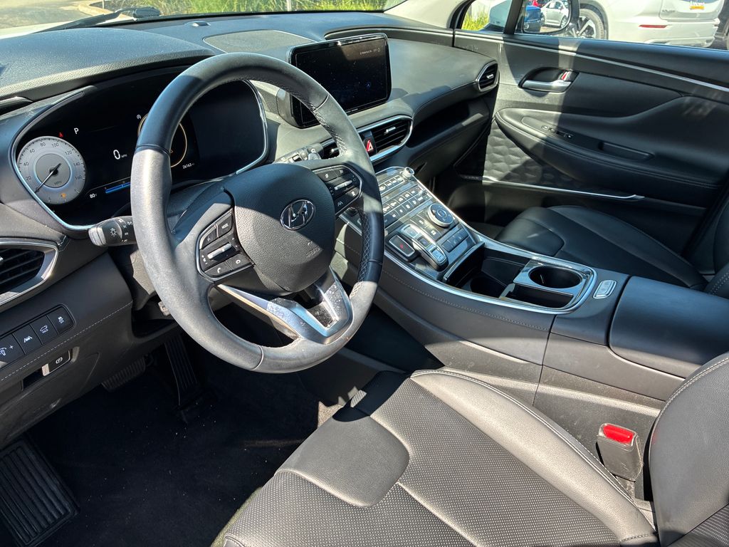 2023 Hyundai Santa Fe SEL White at Bob Ruth Ford