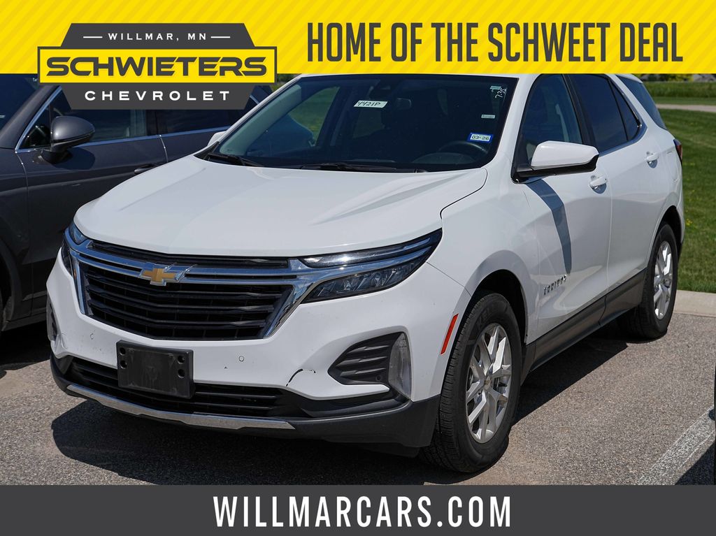 Summit White 2024 Chevrolet Equinox SUV / Crossover Four-Wheel Drive 6-Speed Automatic Overdrive
