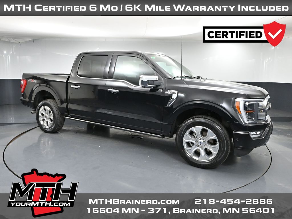 Agate Black Metallic 2023 Ford F-150 Pickup Truck Four-Wheel Drive Automatic