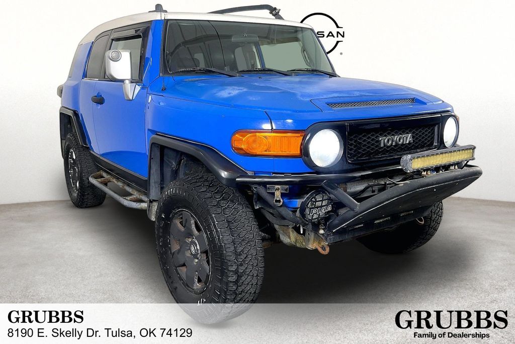 Voodoo Blue 2007 Toyota FJ Cruiser SUV / Crossover Four-Wheel Drive 5-Speed Automatic