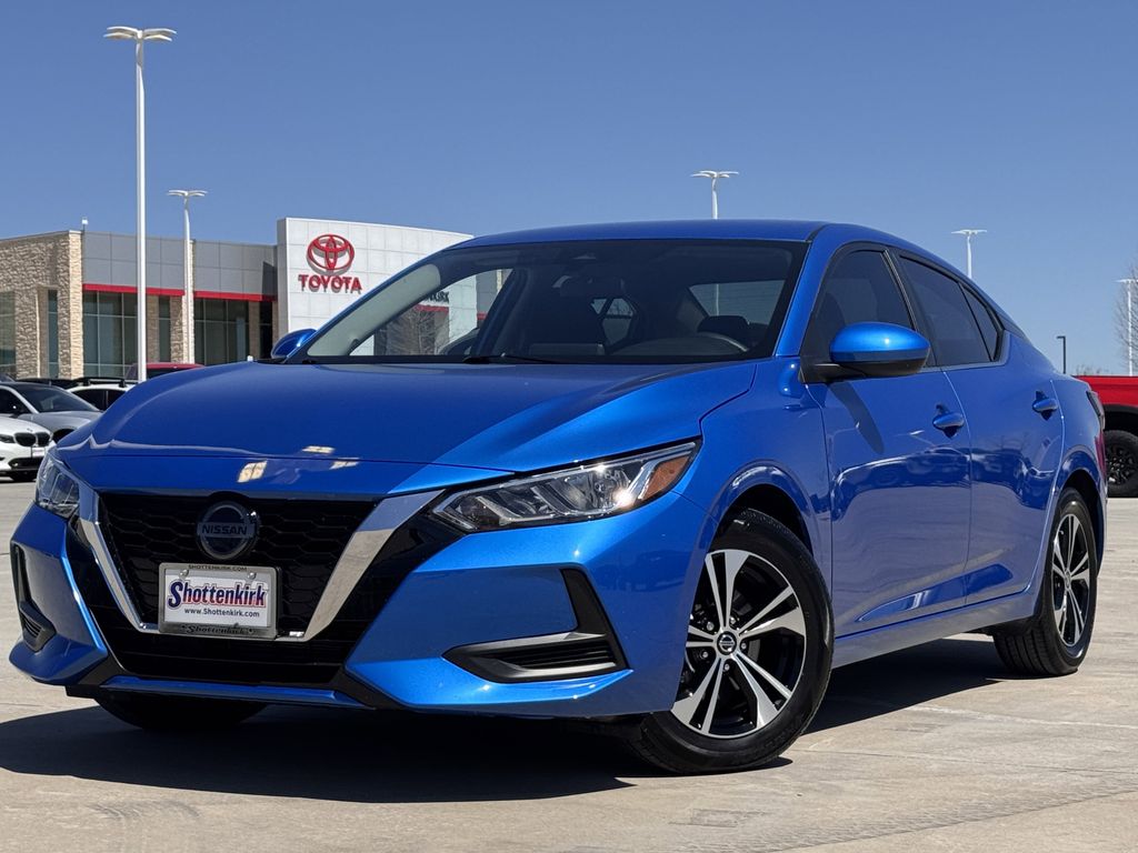 Used 2023 Nissan Sentra SV with VIN 3N1AB8CV9PY323552 for sale in Hudson Oaks, TX