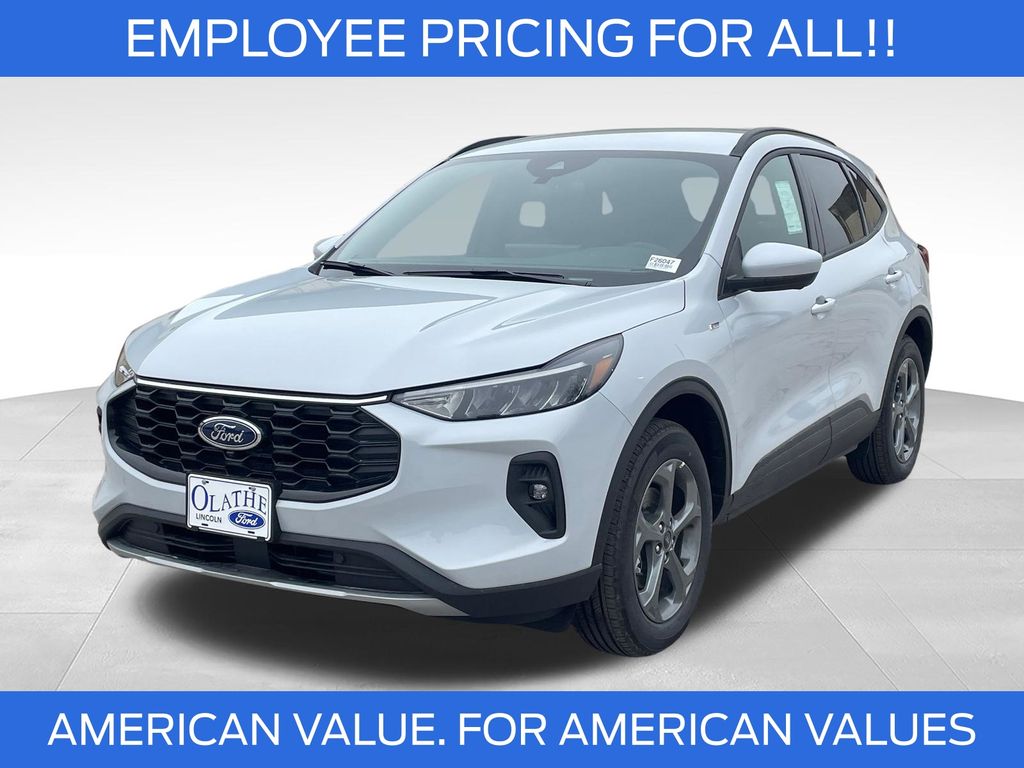 Space Silver Metallic 2026 Ford Escape Hybrid ST-Line Select AWD SUV / Crossover All-Wheel Drive Continuously Variable Transmission