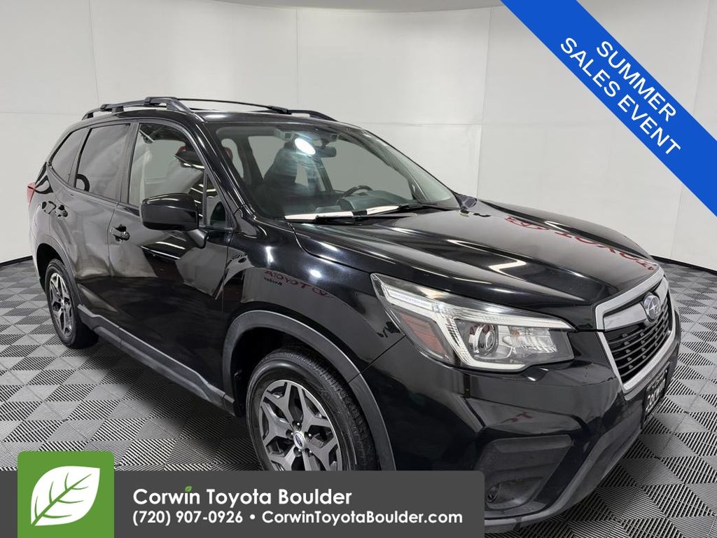 Crystal Black Silica 2019 Subaru Forester SUV / Crossover All-Wheel Drive Continuously Variable Transmission
