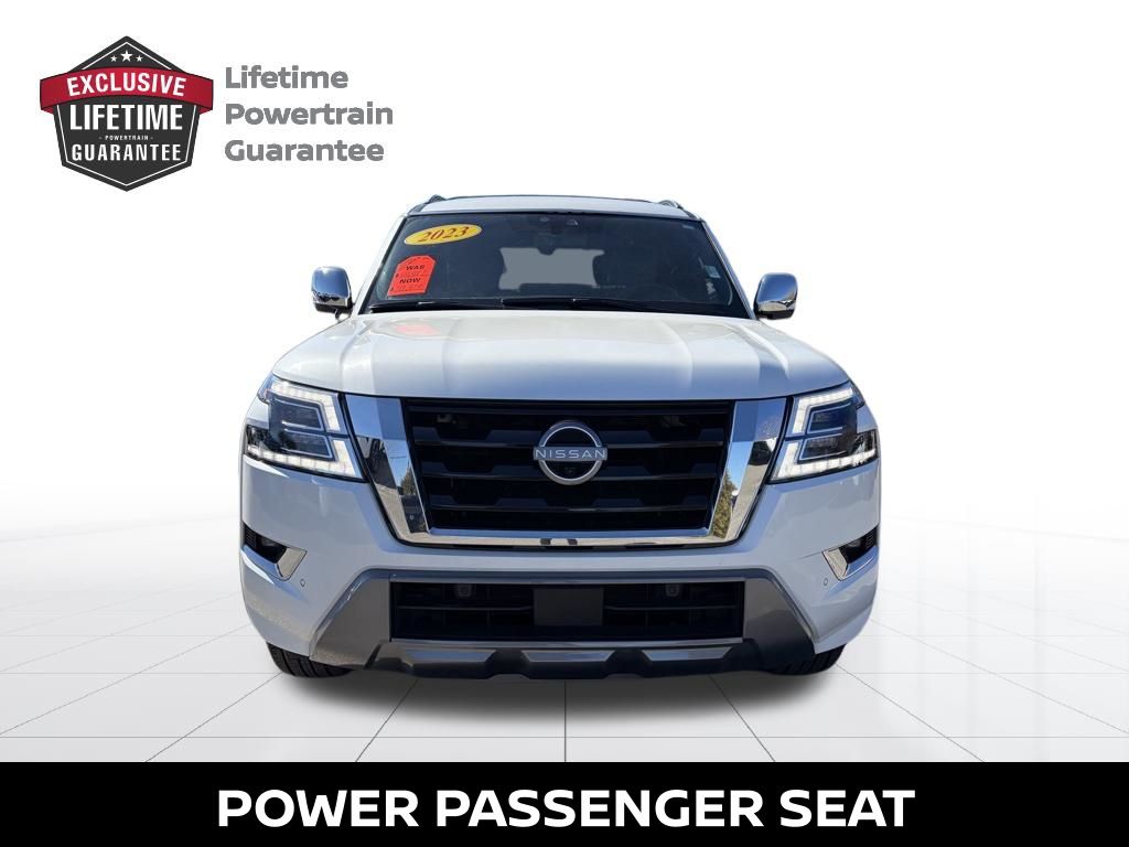 2023 Nissan Armada Platinum White at Lugoff Nissan