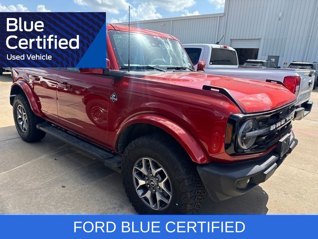 Hot Pepper Red Metallic Tinted Clearcoat 2024 Ford Bronco SUV / Crossover Four-Wheel Drive Automatic