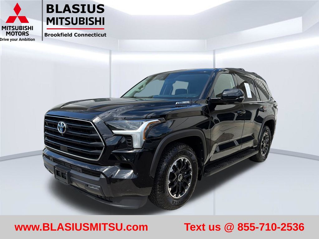 Midnight Black Metallic 2023 Toyota Sequoia SUV / Crossover Four-Wheel Drive Automatic