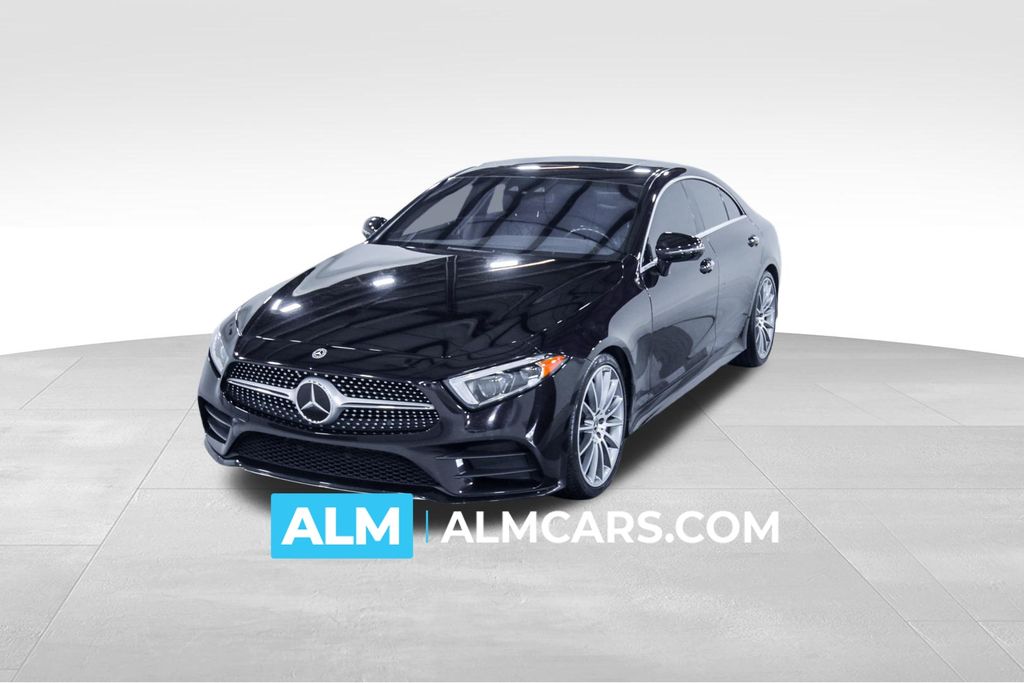 Blue 2019 Mercedes-Benz CLS Sedan Rear-Wheel Drive 9-Speed Automatic