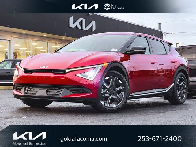 Runway Red 2025 Kia EV6 Light Long Range AWD SUV / Crossover All-Wheel Drive 1-Speed Automatic
