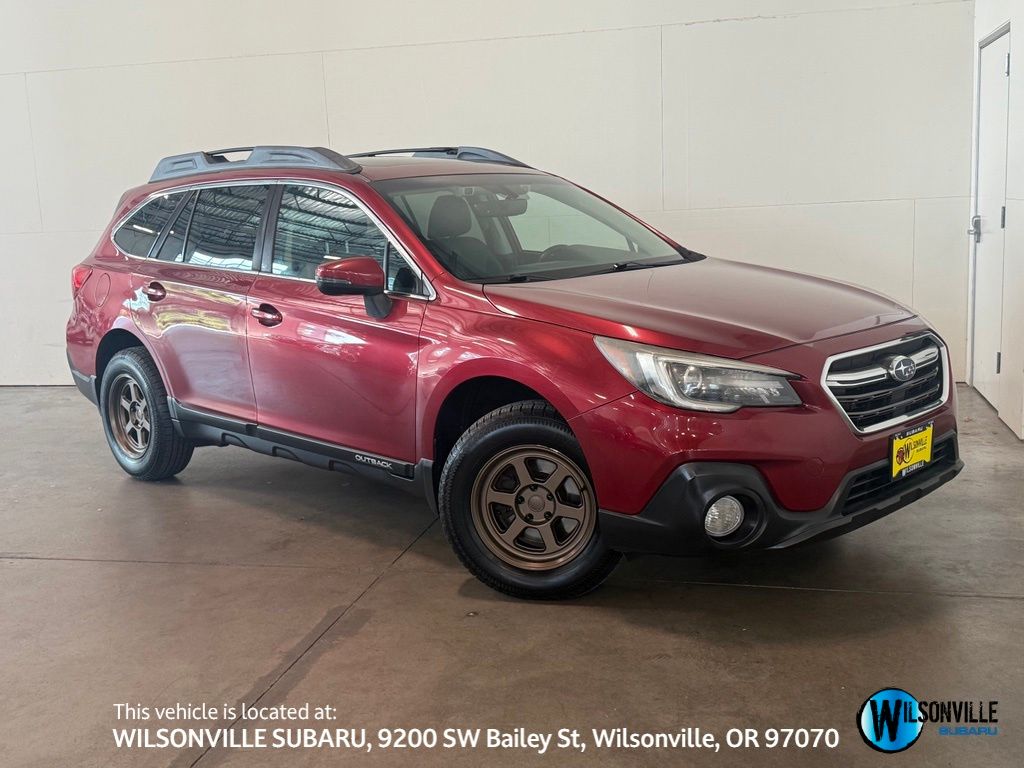 Crimson Red Pearl 2019 Subaru Outback Wagon All-Wheel Drive Continuously Variable Transmission