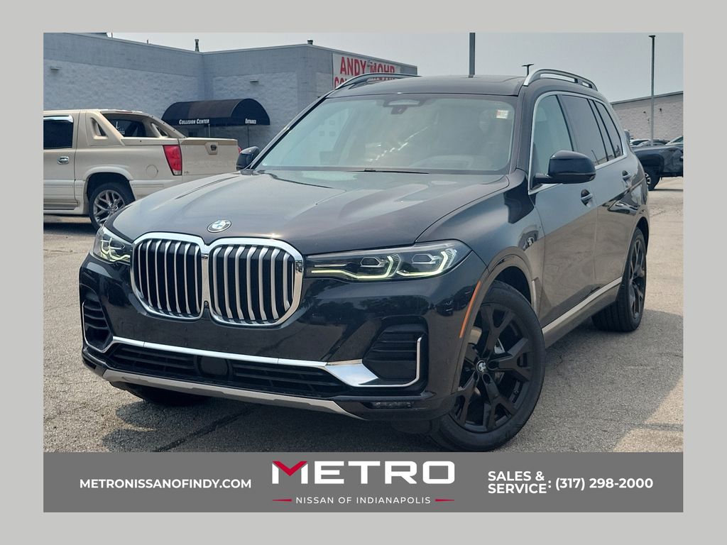 Black Sapphire Metallic 2020 BMW X7 SUV / Crossover All-Wheel Drive 8-Speed Automatic