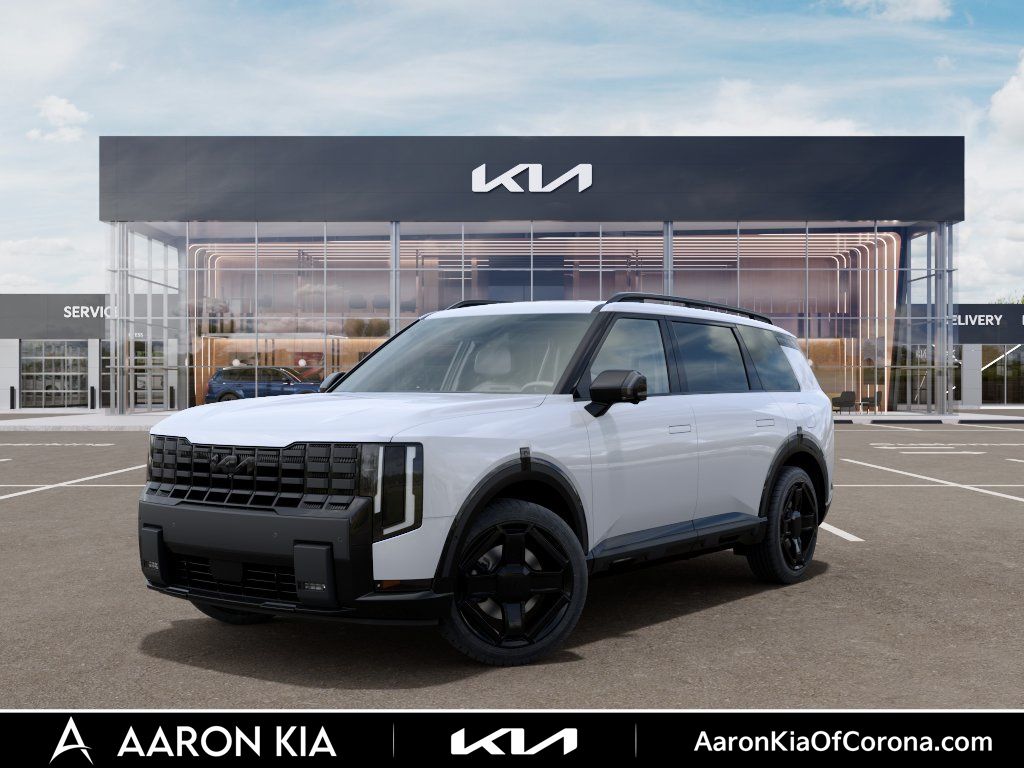Glacial White Pearl 2027 Kia Telluride Hybrid SUV / Crossover All-Wheel Drive 6-Speed Automatic
