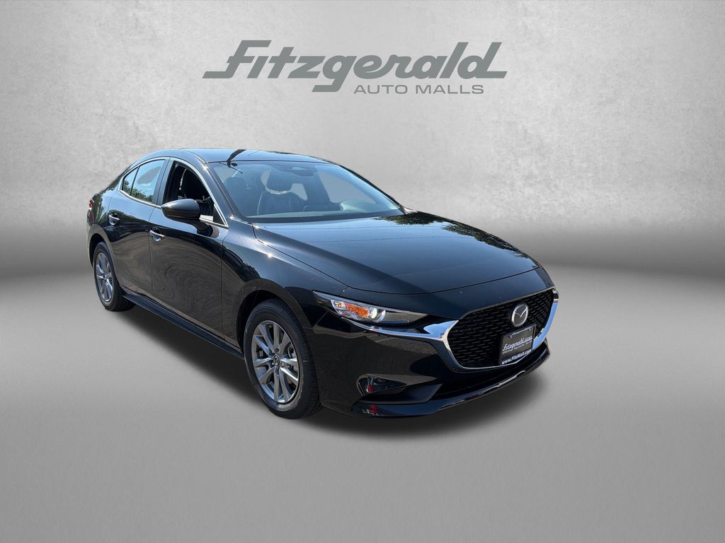 Jet Black Mica 2026 Mazda MAZDA3 Sedan Front-Wheel Drive 6-Speed Automatic