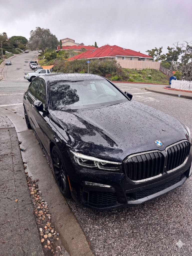 Carbon Black Metallic 2021 BMW 7 Series 740i RWD Sedan Rear-Wheel Drive 8-Speed Automatic