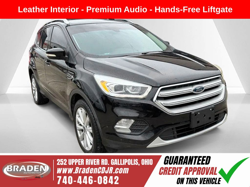 Shadow Black 2018 Ford Escape SUV / Crossover All-Wheel Drive 6-Speed Automatic