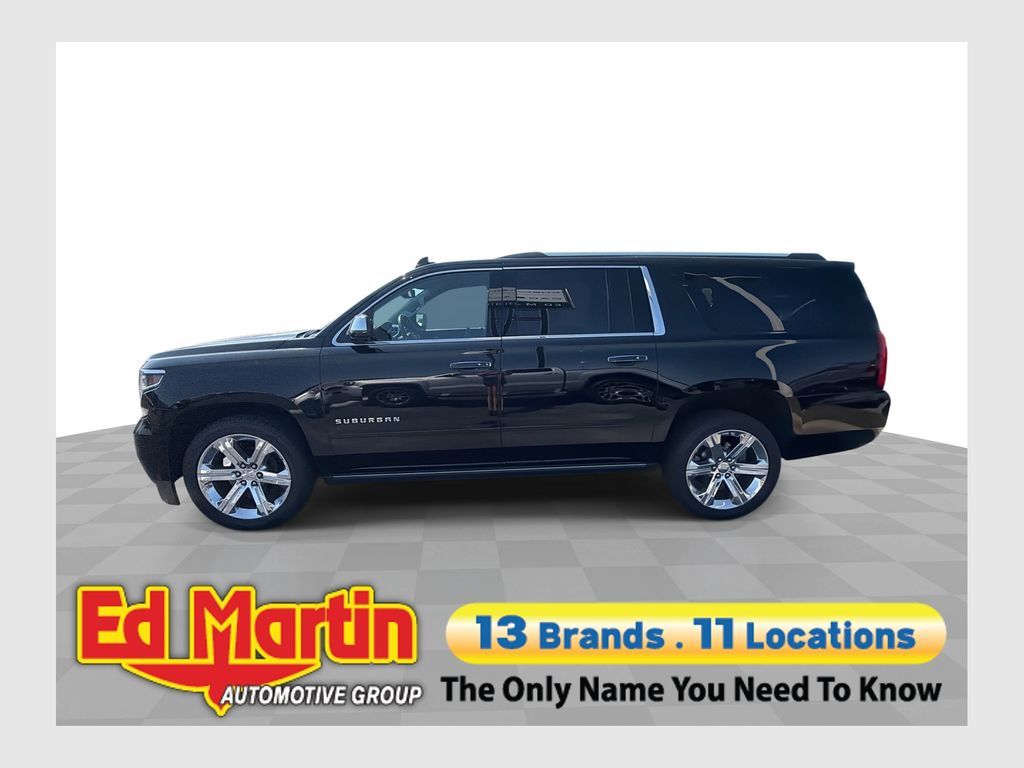 Black 2020 Chevrolet Suburban SUV / Crossover Four-Wheel Drive 6-Speed Automatic Overdrive