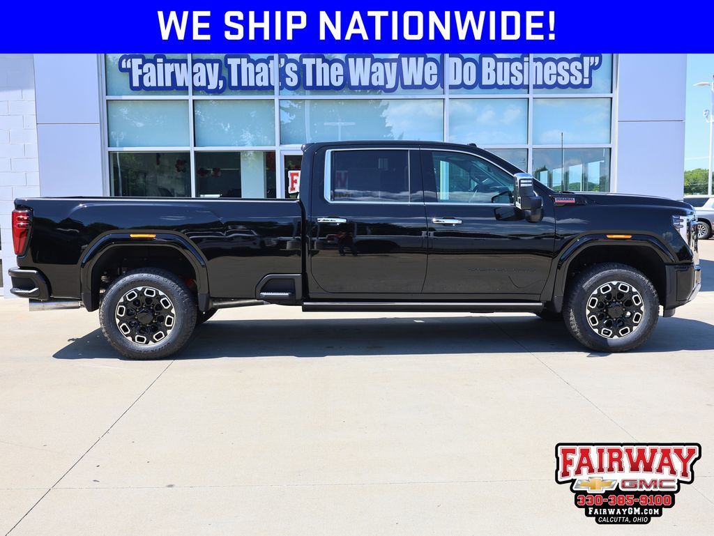 Onyx Black 2026 GMC Sierra 3500HD Pickup Truck Four-Wheel Drive Automatic