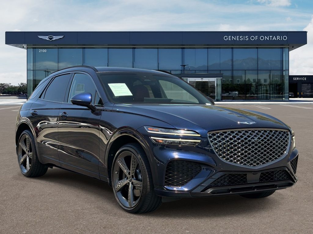 Adriatic Blue 2023 Genesis GV70 2.5T Prestige AWD SUV / Crossover  8-Speed Automatic