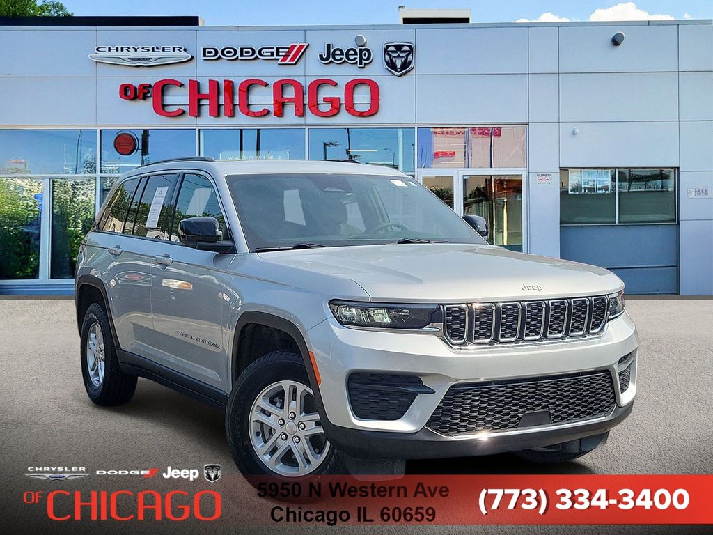 Silver Zynith 2025 Jeep Grand Cherokee SUV / Crossover Four-Wheel Drive 8-Speed Automatic