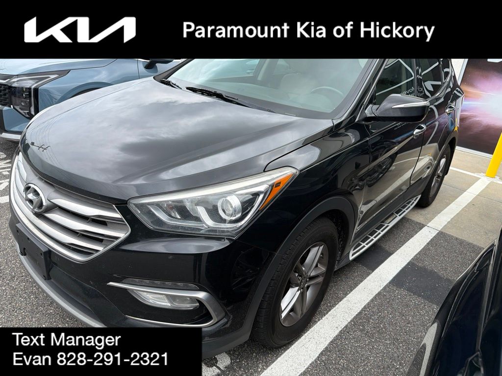 Twilight Black 2017 Hyundai Santa Fe Sport SUV / Crossover All-Wheel Drive 6-Speed Automatic