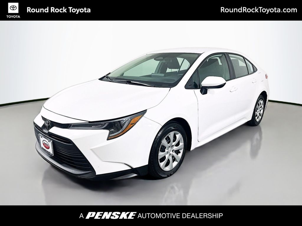 Ice Cap 2024 Toyota Corolla Sedan Front-Wheel Drive Continuously Variable Transmission
