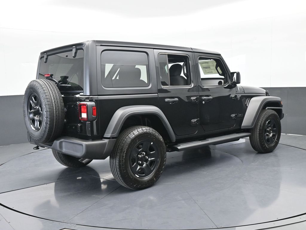 New 2026 Black Clearcoat Jeep Sport image 6