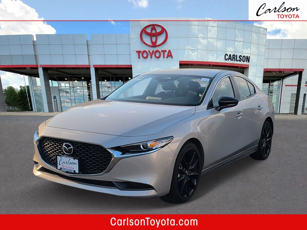 Gray (Platinum Quartz Metallic) 2025 Mazda MAZDA3 Sedan Front-Wheel Drive 6-Speed Automatic