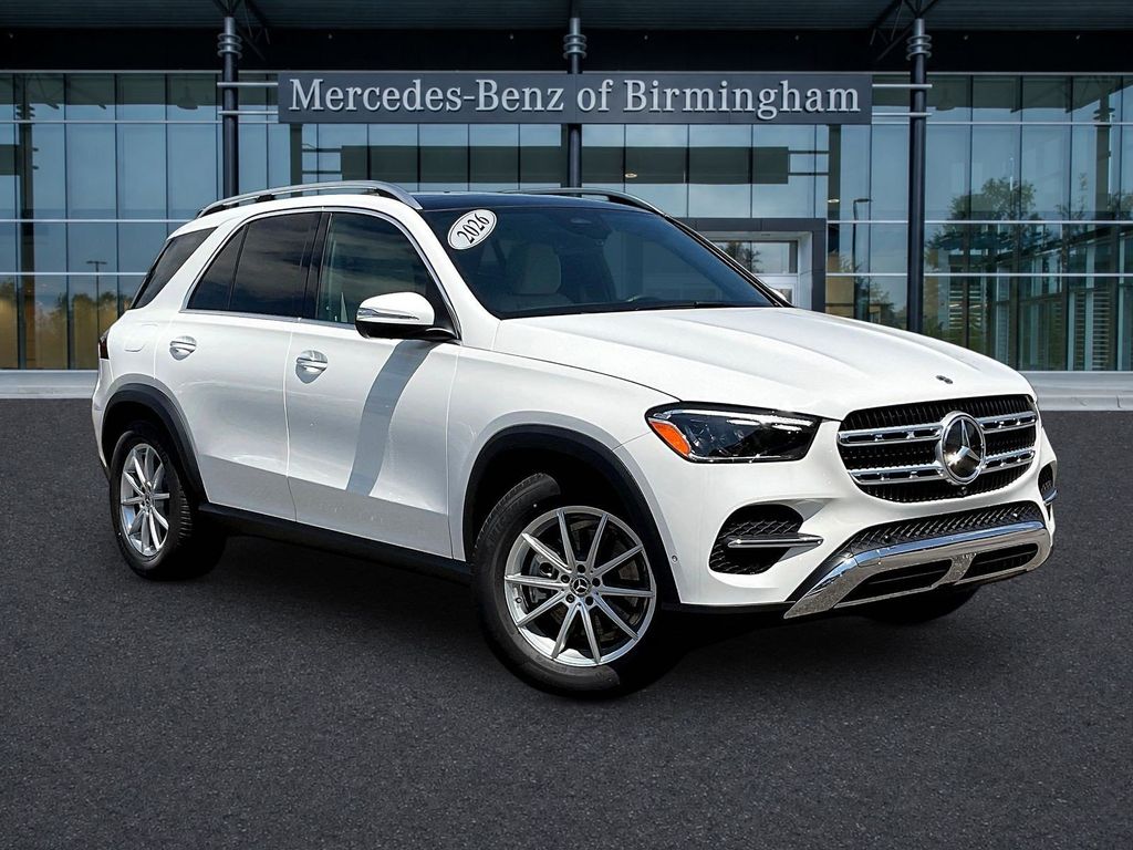 Polar White 2026 Mercedes-Benz GLE SUV / Crossover All-Wheel Drive 9-Speed Automatic