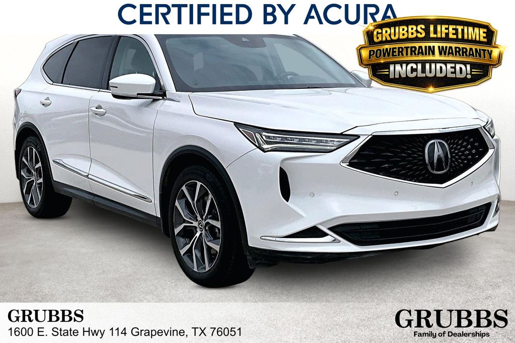 Platinum White Pearl 2023 Acura MDX SH-AWD with Technology Package SUV / Crossover All-Wheel Drive Automatic