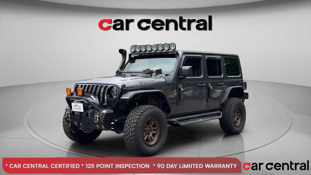 Gray (Granite Crystal Metallic Clearcoat) 2021 Jeep Wrangler SUV / Crossover Four-Wheel Drive 6-Speed Manual