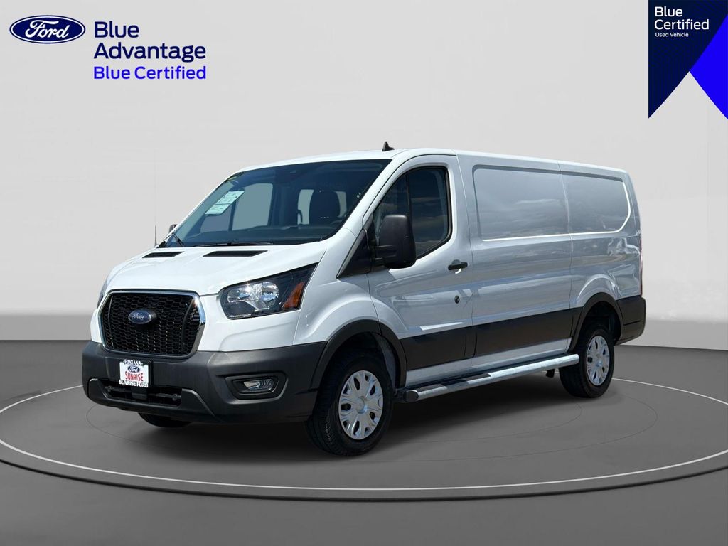 Oxford White 2024 Ford Transit Cargo 250 Low Roof LB RWD Van Rear-Wheel Drive