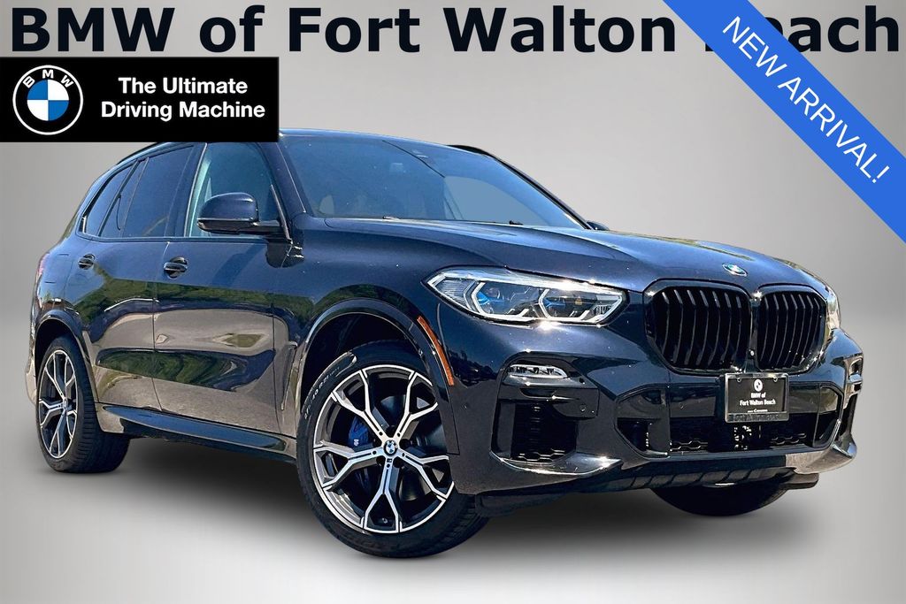 Gray 2021 BMW X5 xDrive40i AWD SUV / Crossover All-Wheel Drive 8-Speed Automatic