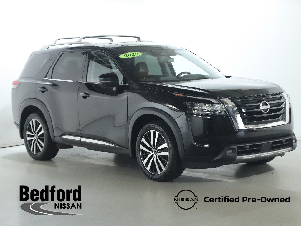 Super Black 2023 Nissan Pathfinder SUV / Crossover All-Wheel Drive 9-Speed Automatic