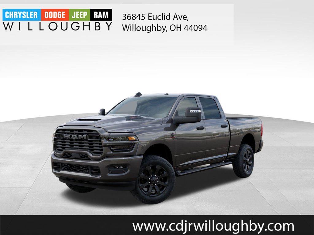 Gray (Granite Crystal Metallic Clearcoat) 2026 RAM 2500 Pickup Truck Four-Wheel Drive 8-Speed Automatic