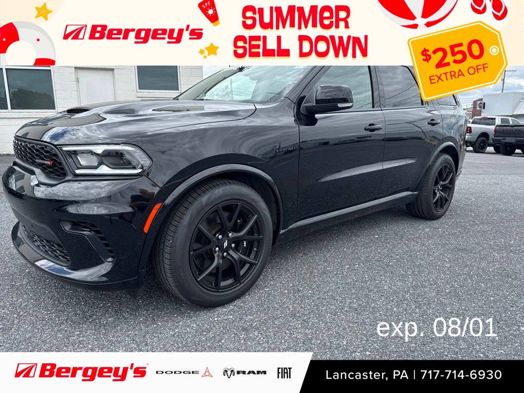 DB Black Crystal Clearcoat 2026 Dodge Durango SUV / Crossover All-Wheel Drive 8-Speed Automatic