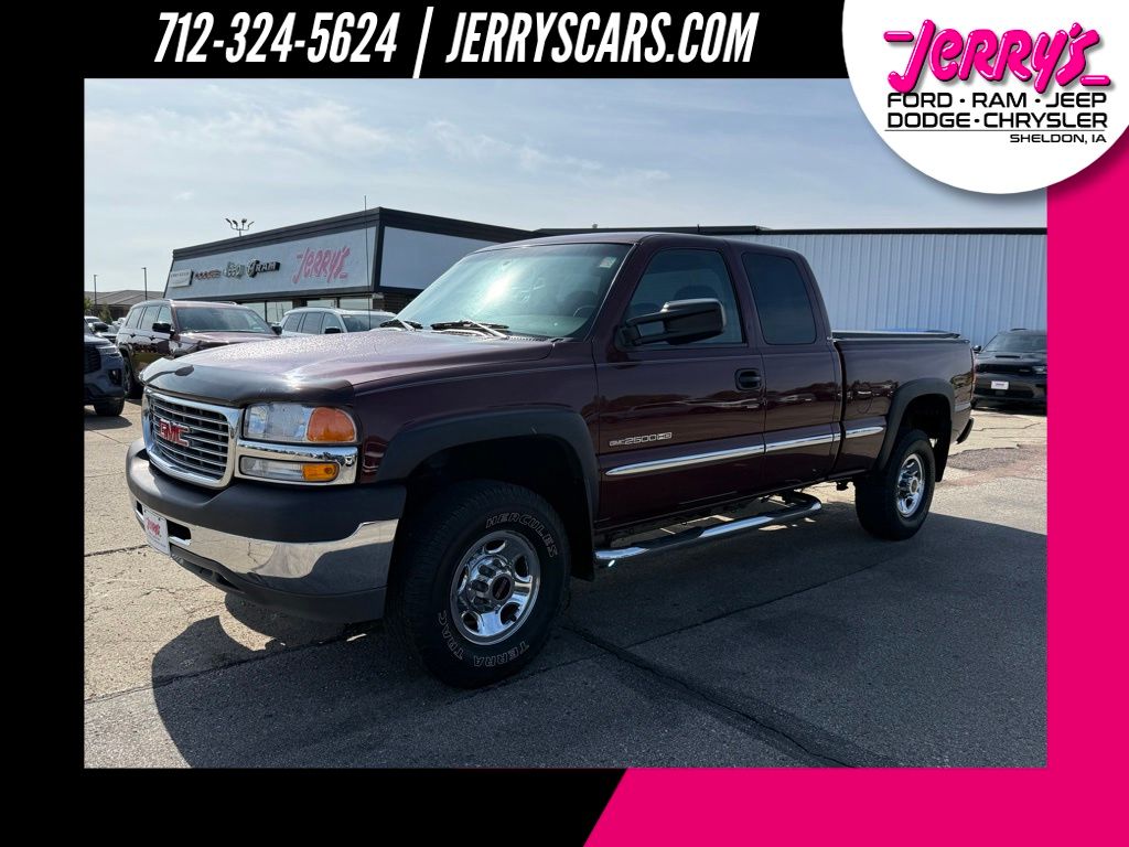 2002 GMC Sierra 2500HD 4 Dr SLE Extended Cab SB HD