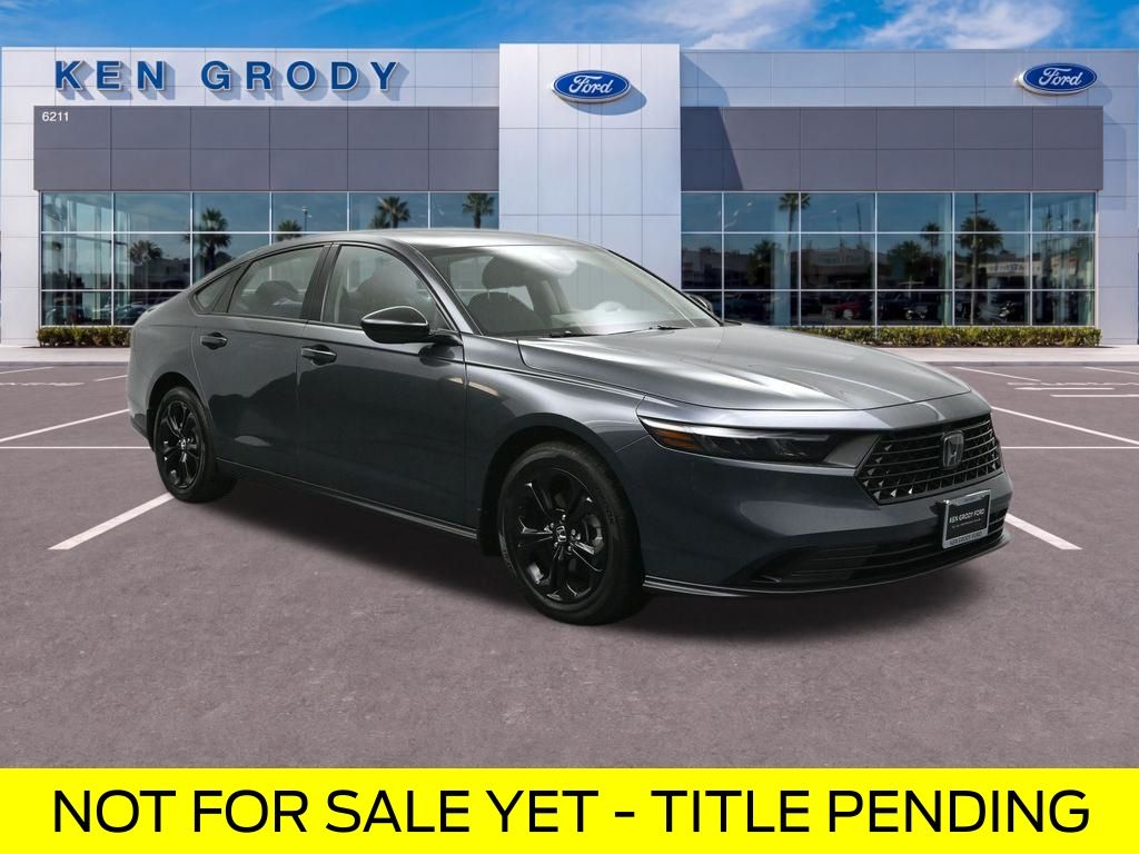 Meteorite Gray Metallic 2025 Honda Accord SE FWD Sedan Front-Wheel Drive Continuously Variable Transmission